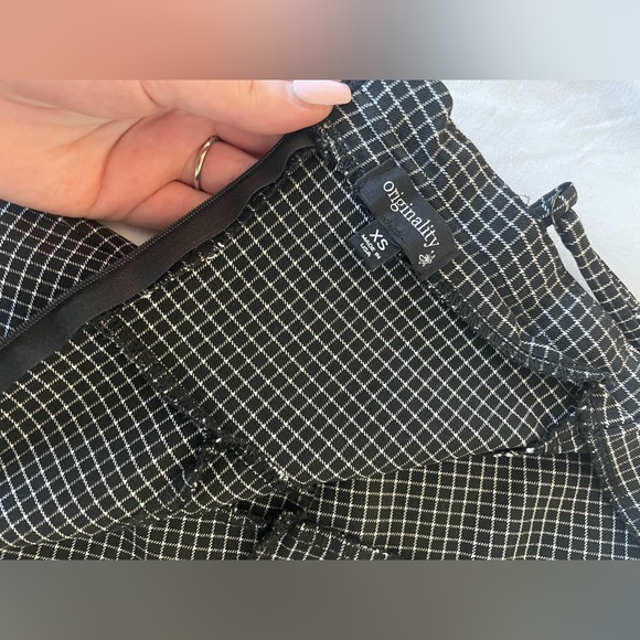 Mini Dress Windowpane Pattern - Picture 4 of 5